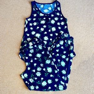 Draper James Blue Floral Pajama Set